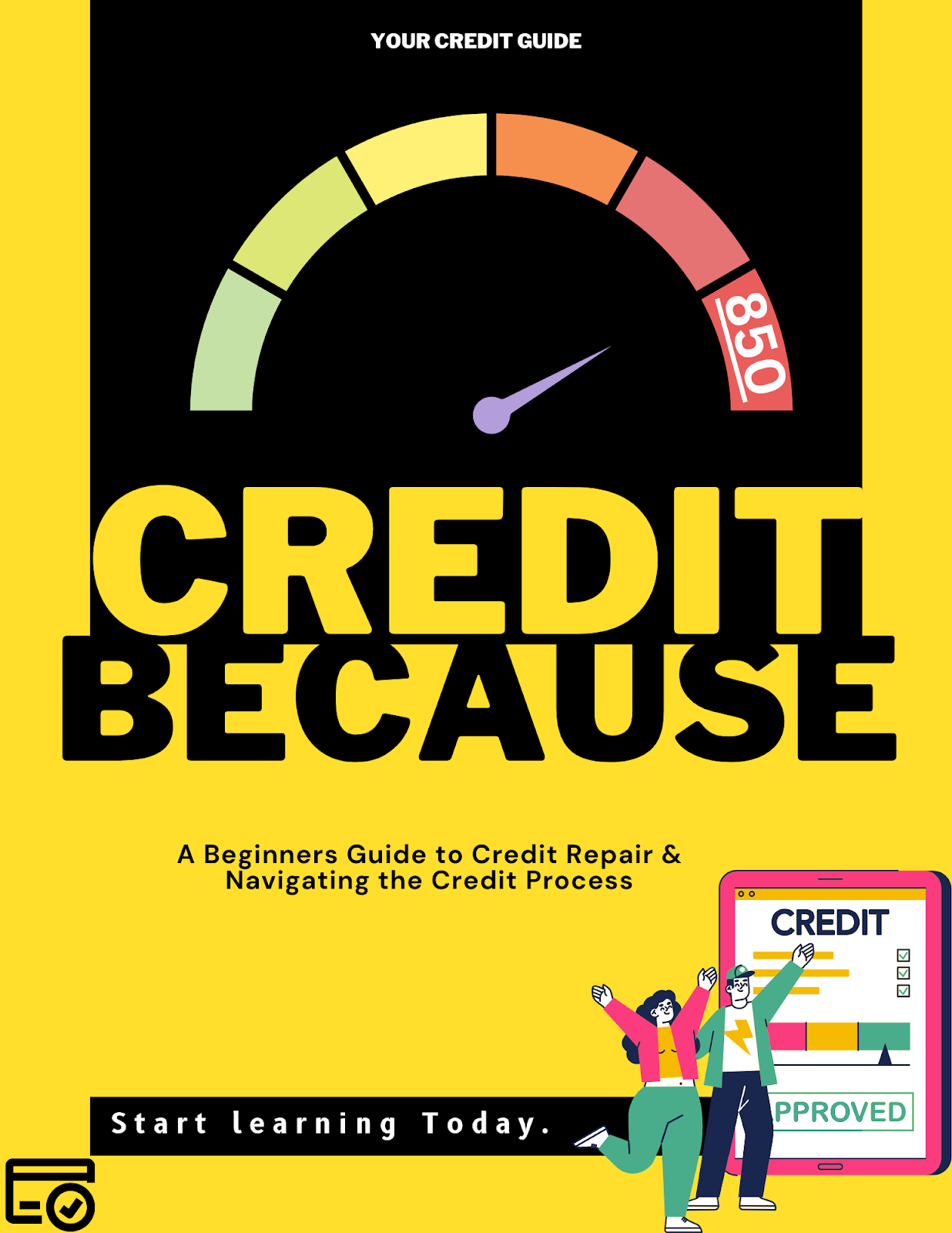 Credit Because Ebook Cover